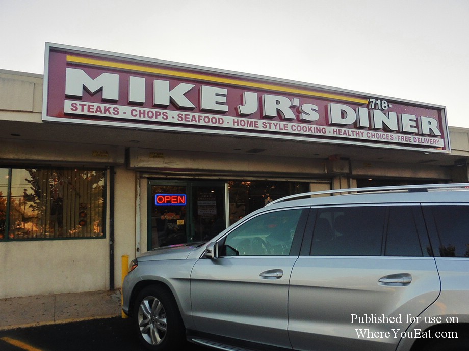 Mike Jr's Diner sign
